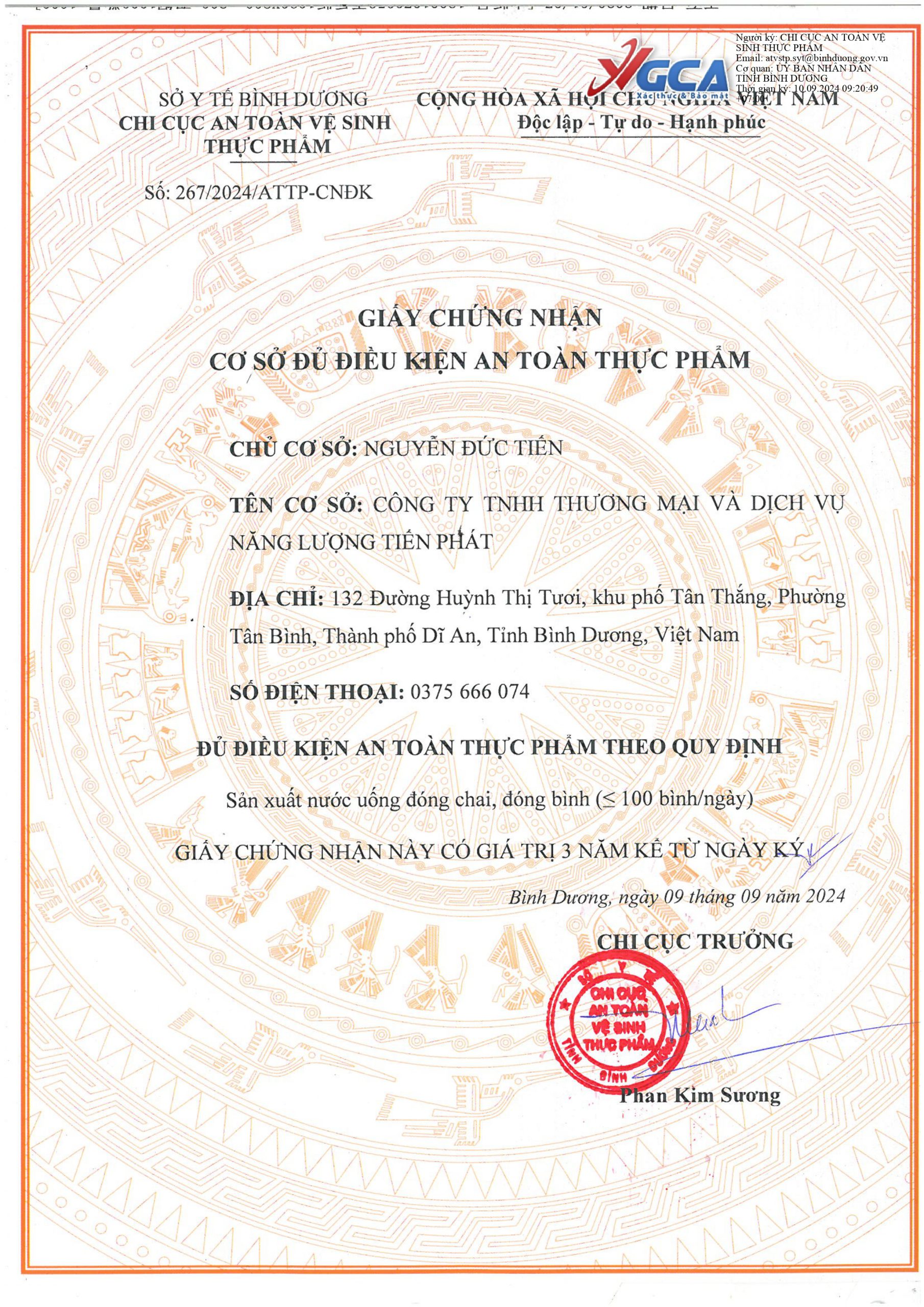 Giấy phép ATVS TP