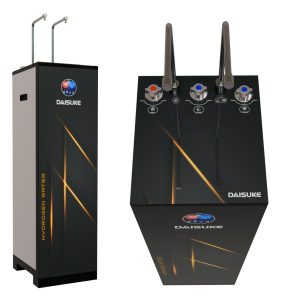 Máy lọc nước nóng lạnh RO DMAX LNT003 10 lõi sử dụng công nghệ làm lạnh Block